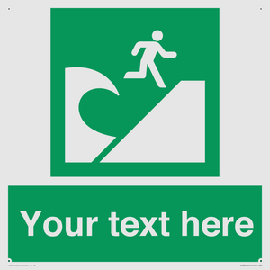 Custom Safe Condition Tsunami evacuation area